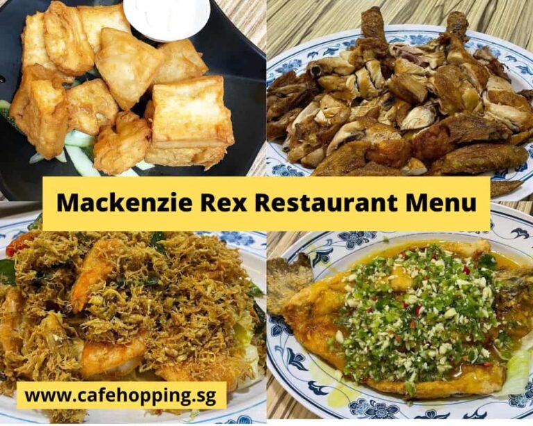 Rex Chicken Rice Menu Mackenzie Rex Restaurant Menu